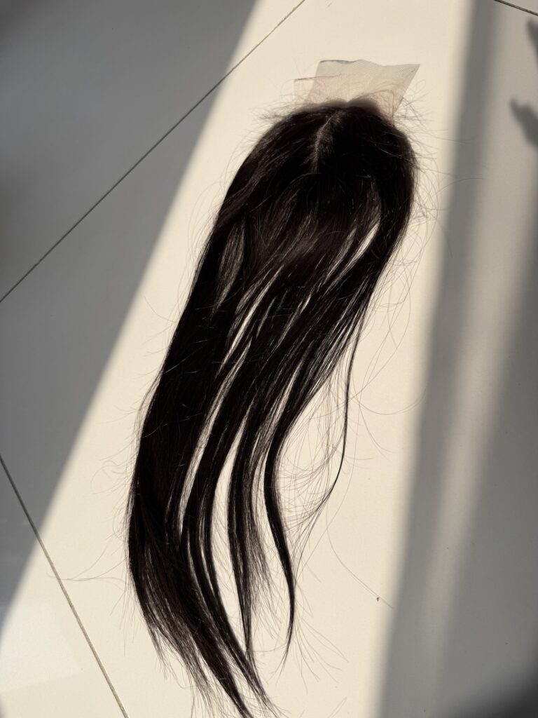 Raw Straight Closure